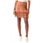 GIGI MODA aida short tiered mini skirt in rust