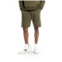 ON THIS DAY knit sweat short with pocket stripe detail in dark olive