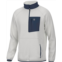 HUK mens waypoint fleece 1/2 zip jacket in egret