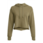 Next Level women´s laguna sueded raw edge crop hoodie