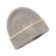 Amicale cashmere tipped cuff ribbed cashmere beanie
