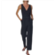 Nation LTD kiara v neck jumpsuit in jet black