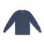 AIME LEON DORE indigo long-sleeve waffle thermal t-shirt