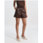 MOLLY BRACKEN smooth talking shorts in glossy brown