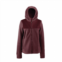 Grundens womens bering full zip hoodie in wild ginger