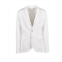 ELEVENTY white knitted cotton blazer jacket