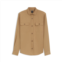 BOSS heritage casual-fit shirt in compact cotton poplin
