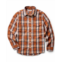 Taylor Stitch mens the crater shirt in brick plaid