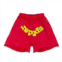 SP5DER red og logo sweatshort
