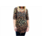 Gameday Couture tcu logo tunic in leopard