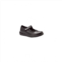 DREW womens rose mary jane shoes in black leather