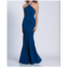 Dave & Johnny black evening gown
