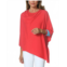 J the calella cape top in poppy