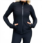 BLANC NOIR directional fitted jacket in black