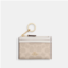 Coach Outlet mini skinny id case in signature canvas