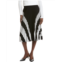 T Tahari pleated knit mini skirt