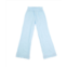 Flowers by zoe girls gauze wide leg pants in light blue