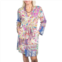 Johnny Was women talavera v-neck belted cotton modal sleep robe multicolor