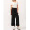 DEAR JOHN DENIM audrey high rise wide leg pants in black chenille