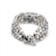 UNOde50 diamond shape silver strand bracelet