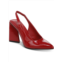 Bar III arrica womens patent slingback pumps