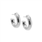 Adina Eden thick hollow hoop earring