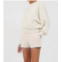 Vintage Havana south beach fleece crew in beige
