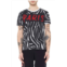 Eleven Paris knit zebra aop t-shirt in black