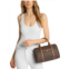 Michael Kors Outlet jet set travel medium signature logo duffel crossbody bag