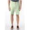 Ballin stretch cotton linen shorts in avocado