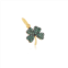The Lovery emerald clover charm