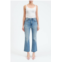 DAZE all mine vintage soho high rise ankle flair in blue