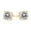 SSELECTS 1/2 carat tw round diamond solitaire stud earrings in 14k