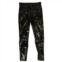 Unravel Project latex lace up pants - black