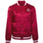 HOOEY mens bomber rodeo satin jacket in red