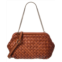 Isabella Rossetti quincy hand woven leather clutch