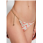 Devon Windsor elm bikini bottom in coral wave