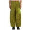 Ten C wide-leg cargo pants with textured pattern