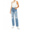 KanCan hattie high rise 90s straight leg jeans in blue