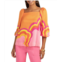 Trina Turk veil top in multi
