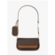 Michael Kors Outlet jet set travel small signature logo crossbody bag with pouch