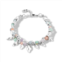 UNOde50 pastel stone duck charm bracelet
