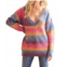 BiBi harvest mornings tie dye sweater in multi color