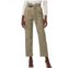 Hudson remi high rise paper bag ankle pants in chinchilla