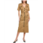 Toccin finn safari midi dress