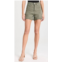 Paige dani 5 pocket short in vintage ivy green