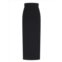 Rick Owens maxi wool skirt black