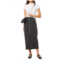 ROLLA sailor denim midi skirt in black