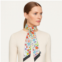 TRUEDAMES multicolor bloom floral pattern printed twilly skinny scarf