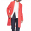 Vilagallo aricia coat in rosa naranja diagonal